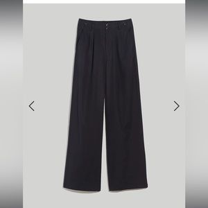 The Petite Harlow Wide-Leg Pant In Black from Madewell